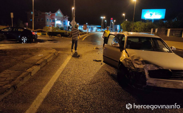 Troje ozlijeđenih u sudaru na ulazu u Mostar