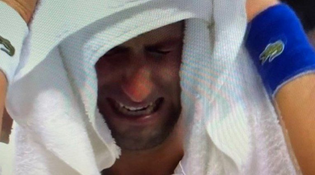 Novak Đoković nije mogao skriti suze zbog propuštene prilike
