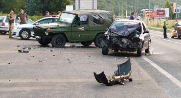 sudar, prometna nesreća, ozljede, Mostar