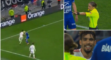 Sutkinja pokazala žuti karton igraču Lyona jer je pokušao 'poniziti' protivnika