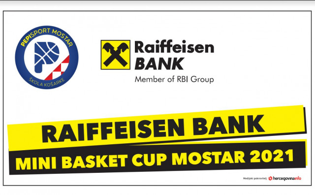 PEPI SPORT vas poziva na održavanje turnira: Mini Basket Raiffeisen bank Cup Mostar 2021