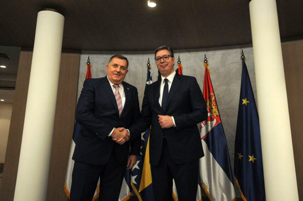 SASTANAK U BEOGRADU Vučić poziva na dijalog, a Dodik se želi žrtvovati za RS