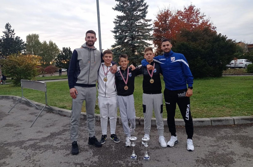 Karate klub Široki Brijeg u Zagrebu dobio četiri prvaka Hrvatske