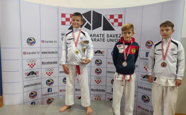 DRŽAVNO PRVENSTVO Desetogodišnji Mostarac novi je prvak Hrvatske u karateu