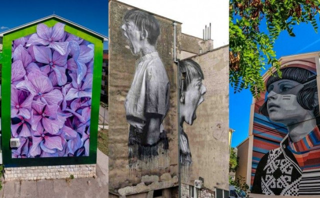 ULIČNA UMJETNOST Mostarski murali uvršteni među najbolje svjetske