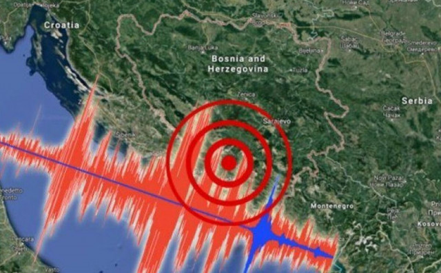 NA SVU SREĆU Unatoč snažnom potresu, nitko u Hercegbosanskoj županiji nije prijavio štetu