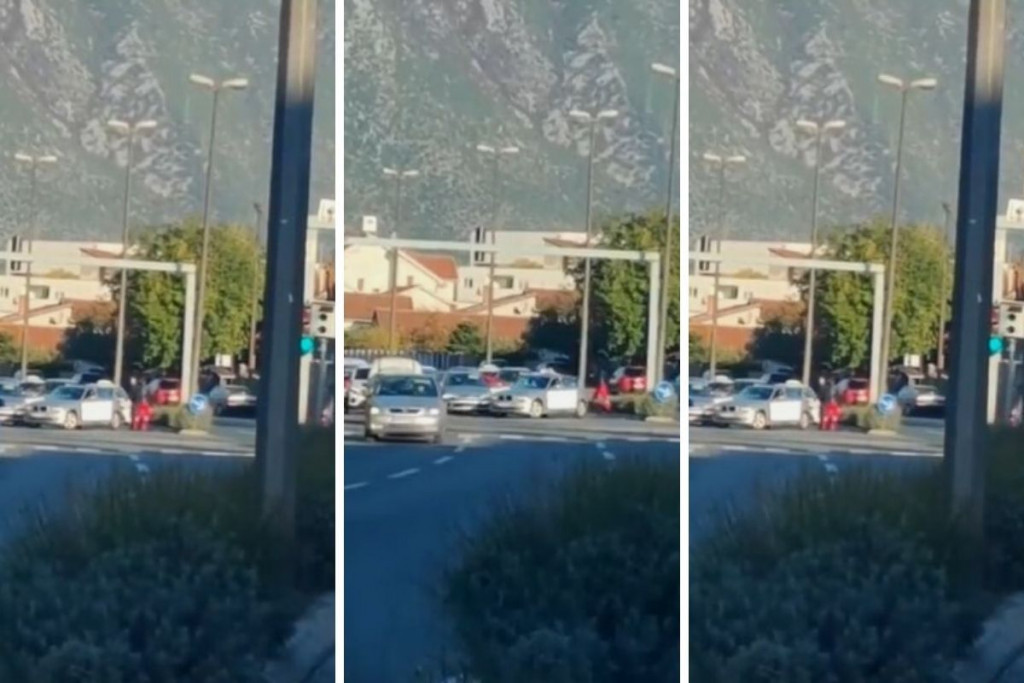 VOLIM MOSTAR MAKAR 'VAKI Pravi boks meč nakon lakše prometne nezgode