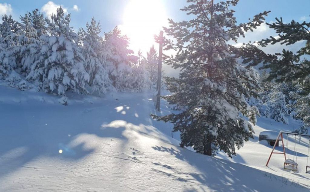 SNJEŽNA IDILA NA BLIDINJU Palo više od 50 cm snijega