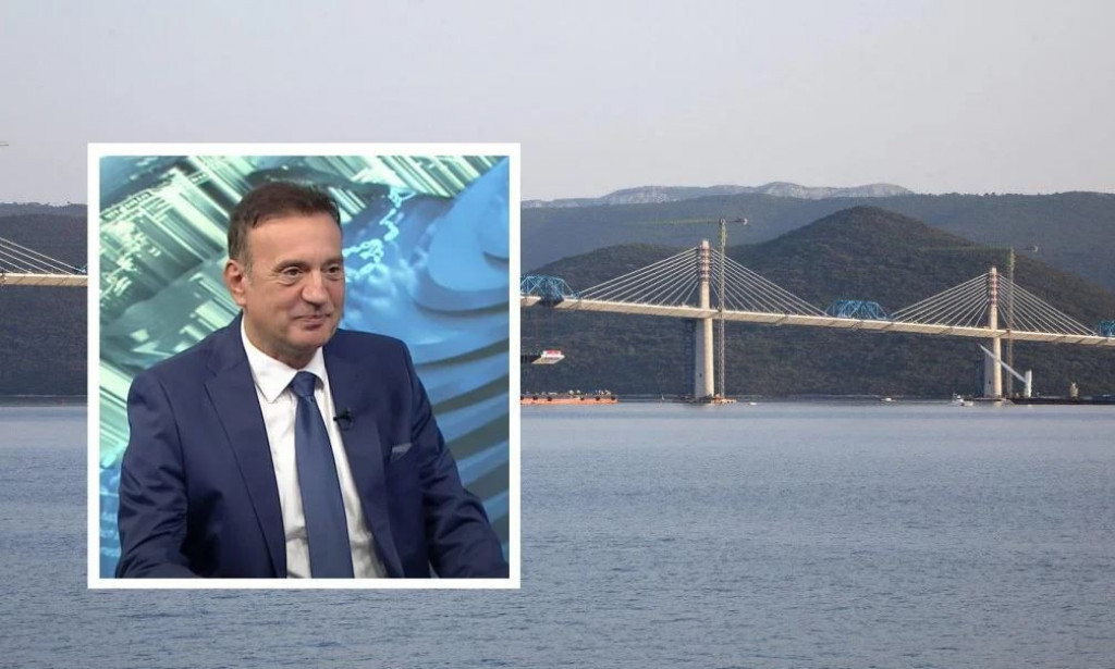 IDEJA BOSANSKOG AKADEMIKA "Izrezati Pelješki most, veliki brodovi ne mogu do BiH"