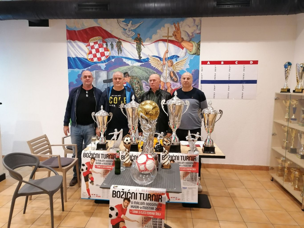 Održan ždrijeb Božićnog malonogometnog turnira Hvidra - Mostar 2021.
