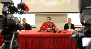 press povodom doceka nove godine i kucice u setalistu Mostar