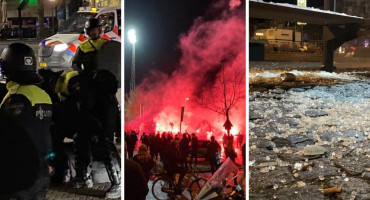 Nizozemska gori; neredi na ulicama nakon što su vlasti zabranile čak i novogodišnje vatromete