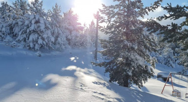 SNJEŽNA IDILA NA BLIDINJU Palo više od 50 cm snijega