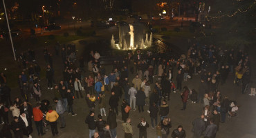 Prosvjed protiv covid mjera Mostar