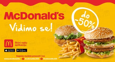 Novi kuponi su stigli! Uštedite u McDonalds’u do 50%!