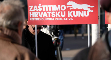 ZAŠTITA HRVATSKE KUNE Prikupljeno više od 300.000 potpisa, zasad nedovoljno za referendum