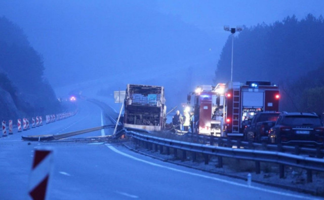 ZAPADNA BUGARSKA Zapalio se autobus na autocesti, poginulo preko 40 Makedonaca