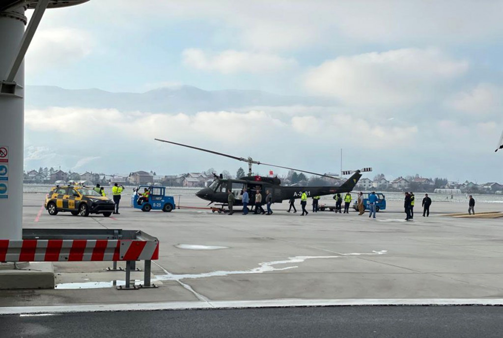 Amerikanci su ukrajinskim zrakoplovom isporučili Oružanim snagama BiH četiri nova helikoptera