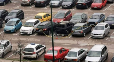 Požar auto Sarajevo