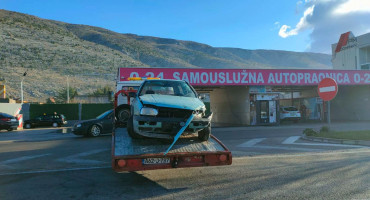 MOSTAR Najmanje dvije osobe ozlijeđene u sudaru četiri vozila na M-17