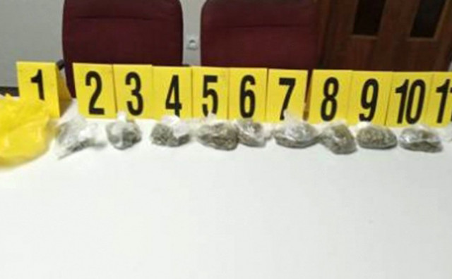 Marihuana zapljena Prozor