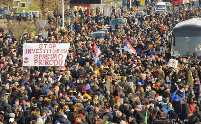 Prosvjed Beograd 2021