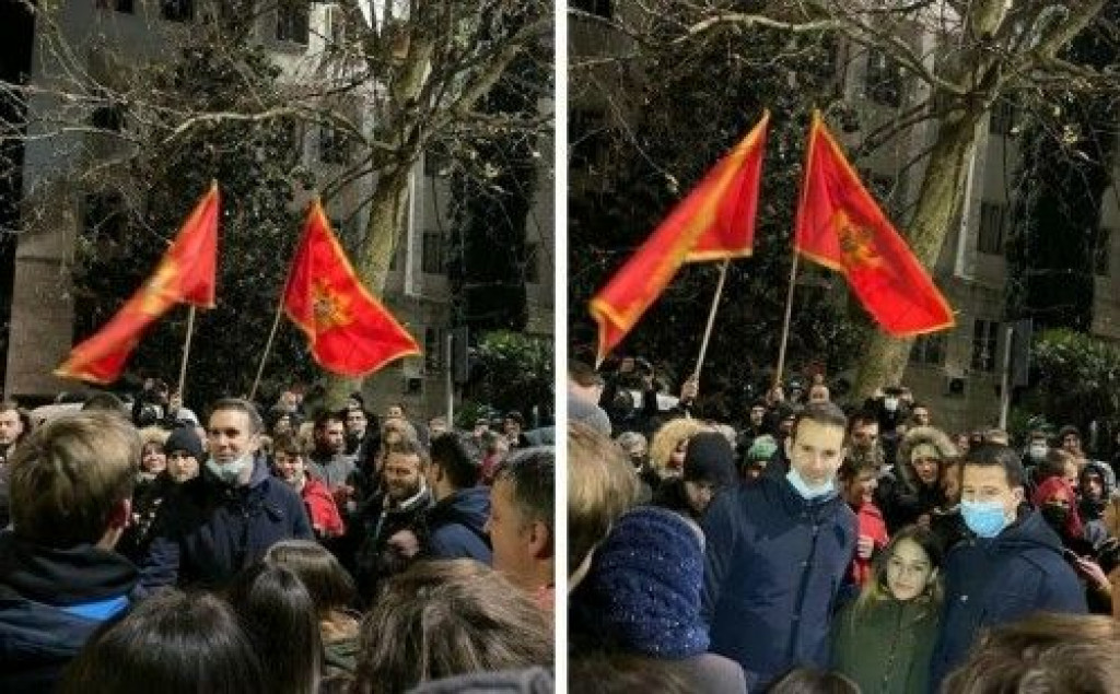 CRNA GORA Na prosvjedima protiv manjinske vlade i aktualni ministri