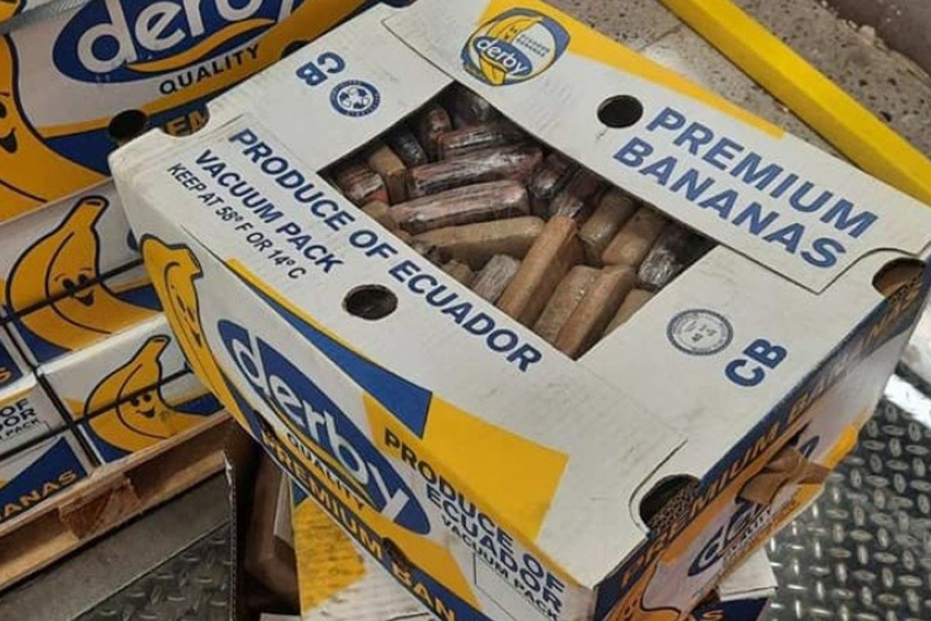 PONOVNO ISTA KOMBINACIJA Policija pronašla 400 kilograma kokaina u kutijama banana