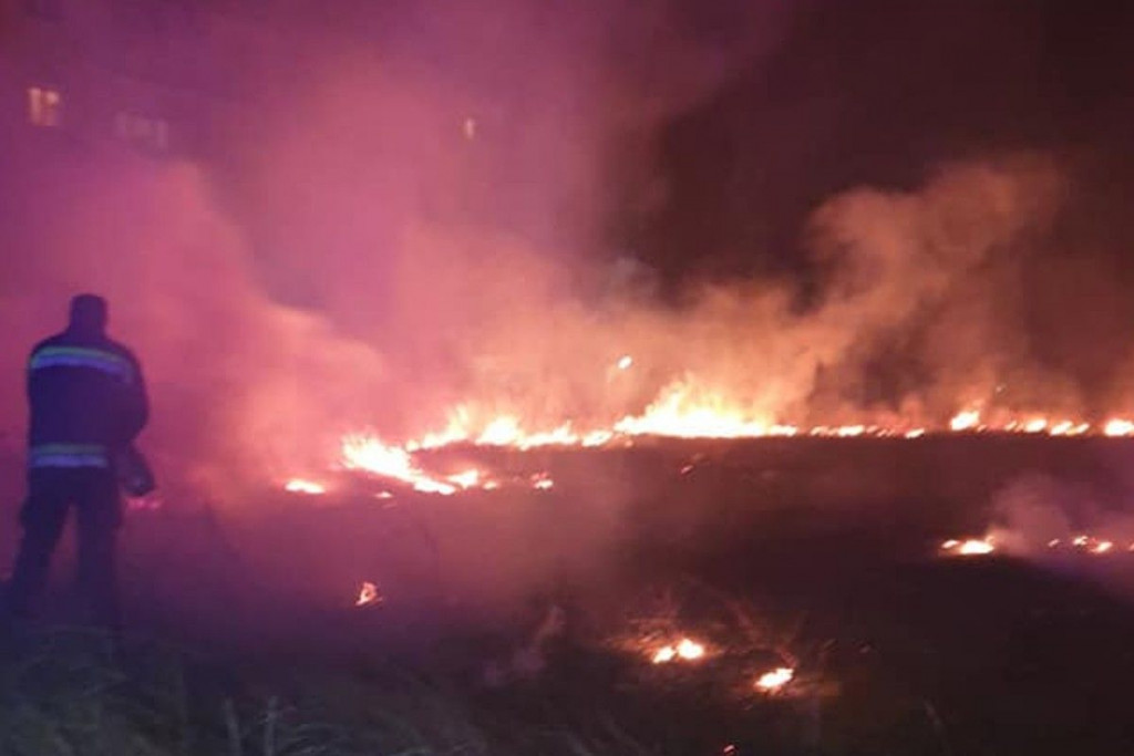 Požar u Rodoču, brza intervencija vatrogasaca