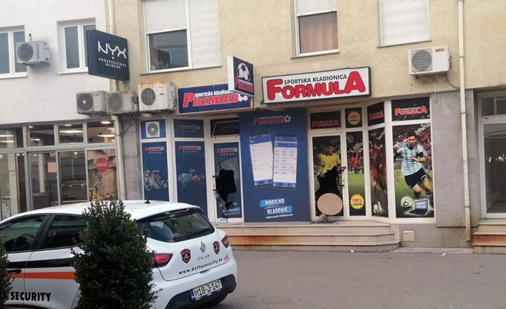 MOSTAR Nepoznata osoba razvalila dvije kladionice