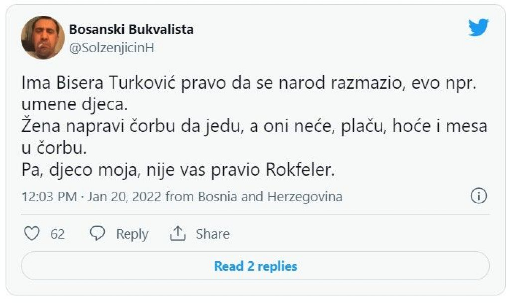 Bisera Turković,ministrica vanjskih poslova,Bosna i Hercegovina,društvene mreže
