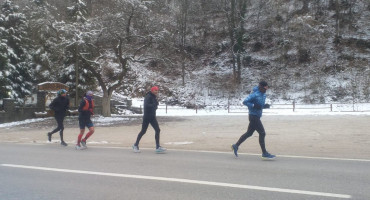OD BUGOJNA DO KUPREŠKIH VRATA Atletičari iz Tomislavgrada početkom godine odrade najjaču dužinsku uzbrdicu