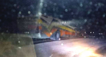 BEZ ŽRTAVA Kod Nevesinja se zapalio autobus prijevoznika iz Međugorja