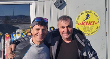 Ivica Kostelić skijao danas na Kupresu