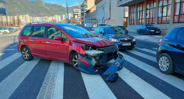 Sudar kod glavne pošte