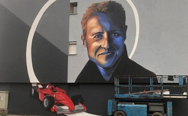 SARAJEVO Osvanuo mural posvećem Michaelu Schumacheru