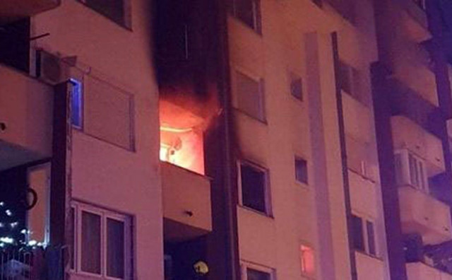Bratunac zgrada požar