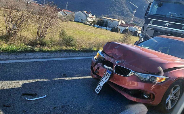Potoci BMW sudar