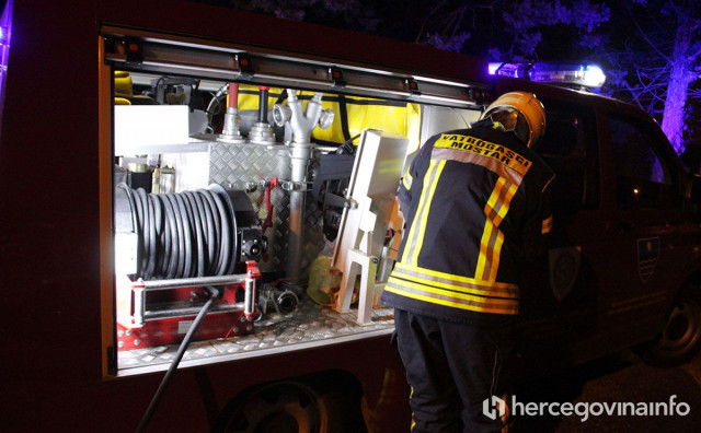 AKTIVNOSTI NA TERENU Vatrogasci u HNŽ zabilježili više tehničkih intervencija