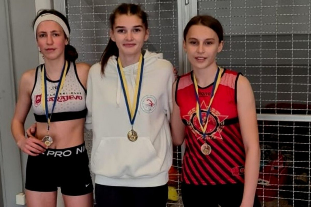 NADA ZA BUDUĆNOST Mostarka Ana Dorotea Markić nova je državna prvakinja u atletici