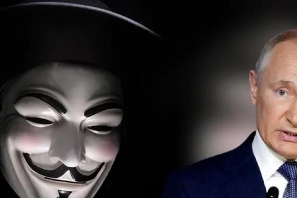 PUSTILI UKRAJINSKE PJESME Anonymousi hakirali web Kremlja i ruskih televizija