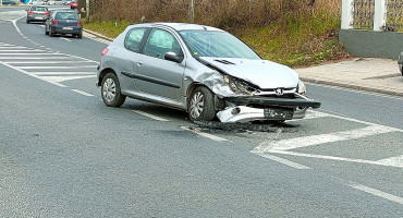 Sudar Peugeoti kod Ine