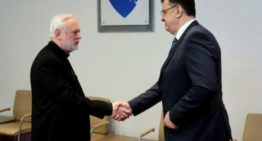 BiH i Sveta Stolica imaju ista gledišta o univerzalnim pitanjima mira