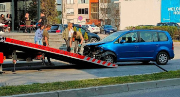 prometna nesreća, sudar