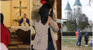 U Međugorju smješteno 200 Ukrajinaca, pogledajte njihovu današnju dirljivu molitvu