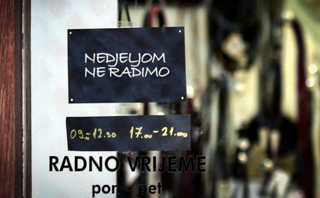 U Mostaru trgovinama zabranjen rad nedjeljom, blagdanima i neradnim danima