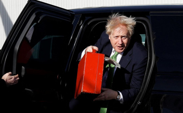Boris Johnson kofer auto
