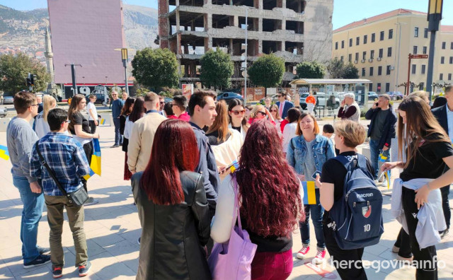 šetnja Ukrajina studenti