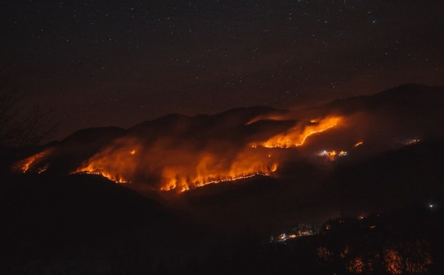 Požari u cijeloj županiji, u Čapljini teže ozlijeđen vatrogasac