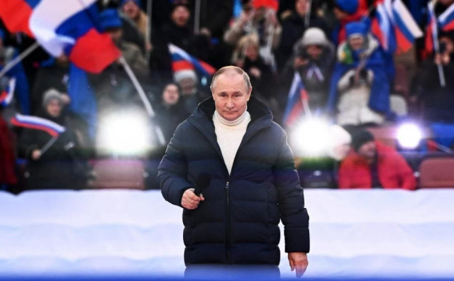 Putin se pojavio na stadionu pred 80.000 ljudi, ruska TV naprasno prekinula prijenos